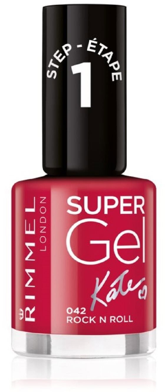 RIMMEL LONDON Super Gel by Kate 042 Rock n Roll körömlakk 12 ml