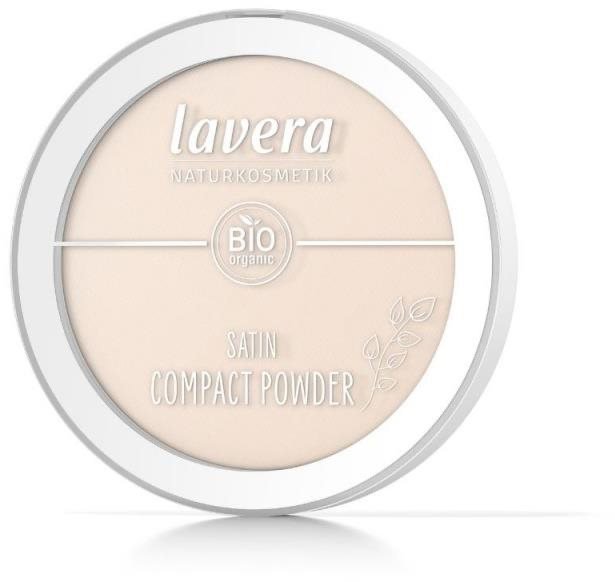 LAVERA szatén kompakt púder 01 világos 9,5 g