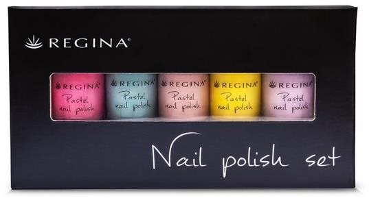 REGINA Pastel körömlakk szett 5 db