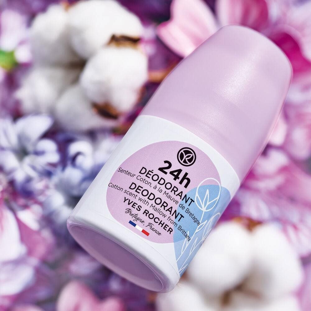 YVES ROCHER 24 órás dezodor pamut illattal 50 ml