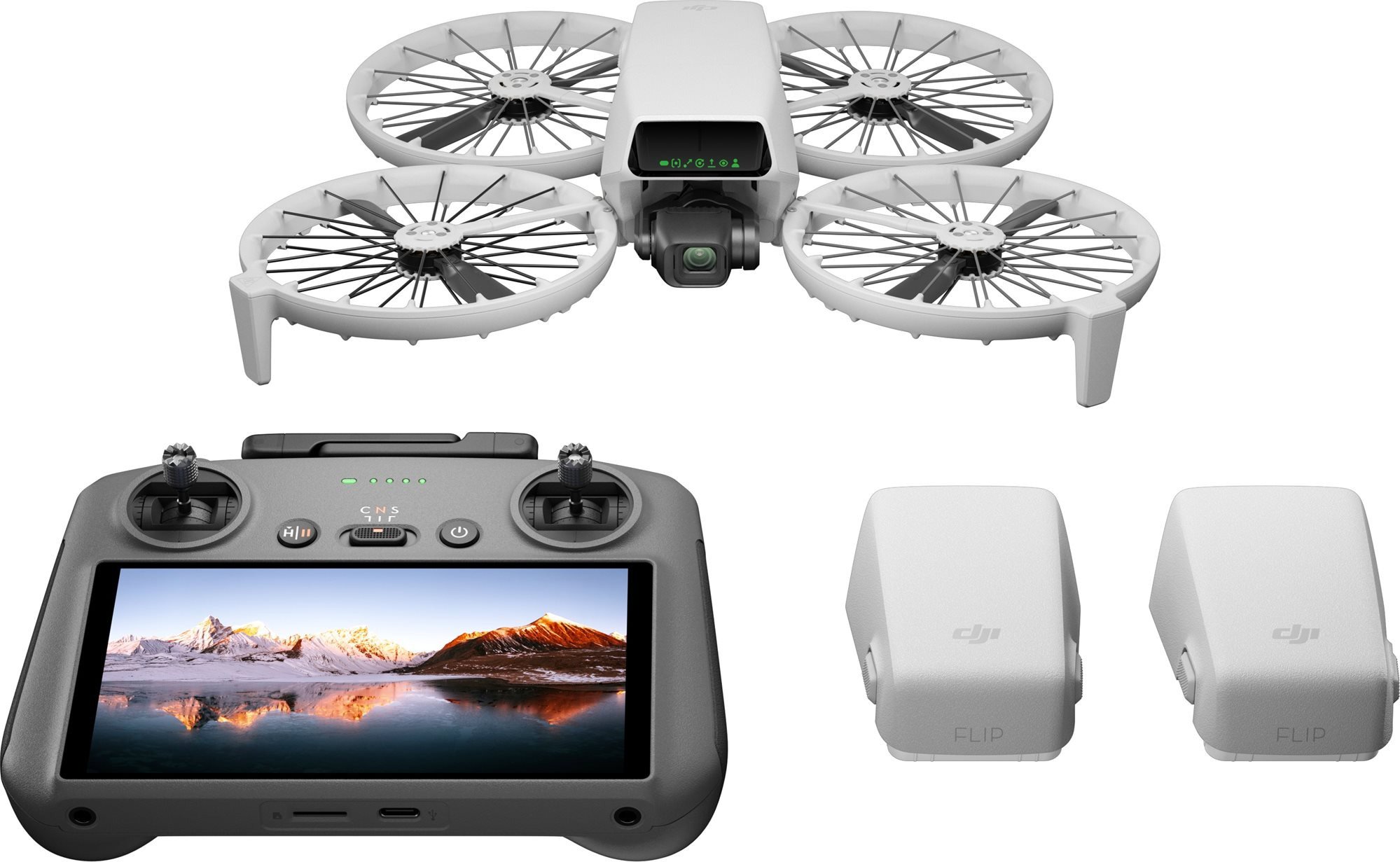 DJI Flip Fly More Combo (DJI RC 2) drón