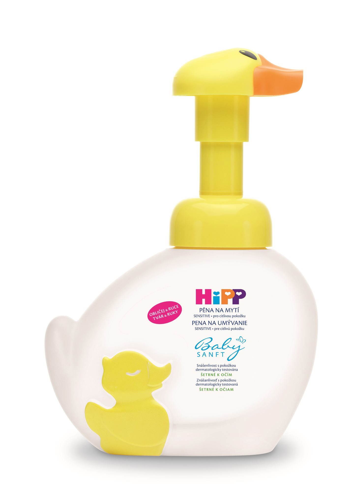 HiPP Babysanft Kacsa arctisztító hab 250 ml
