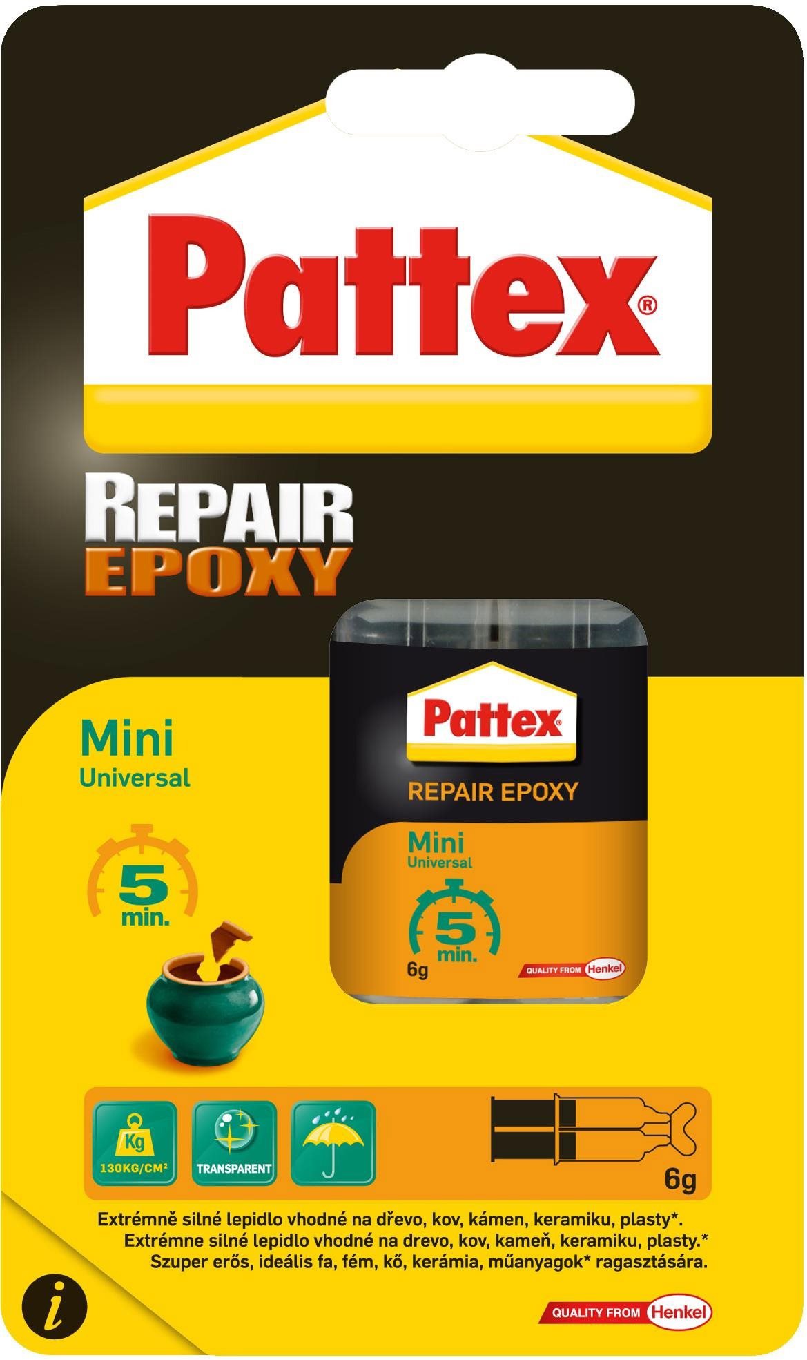 PATTEX Repair Epoxy Mini Universal ragasztó 6 g