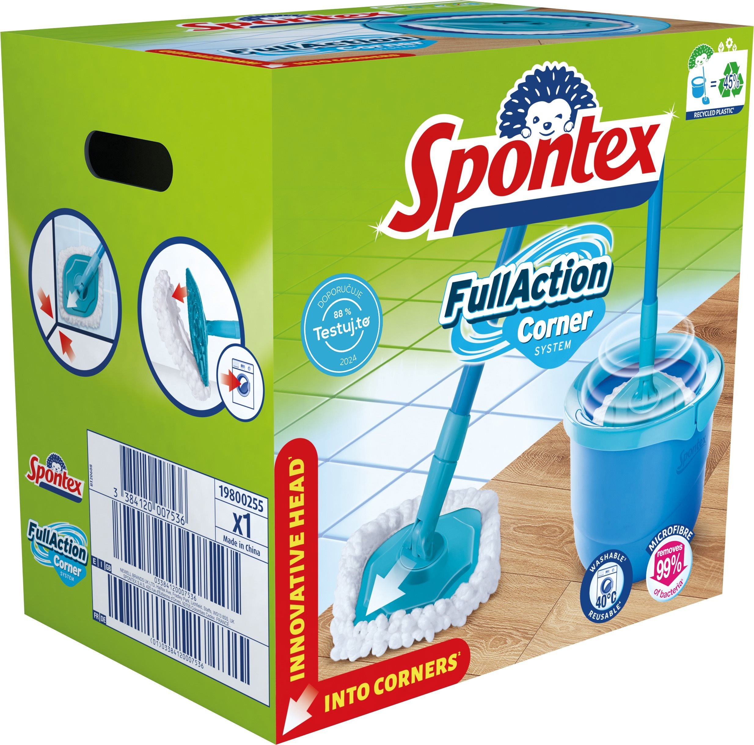 SPONTEX Full Action Corner System