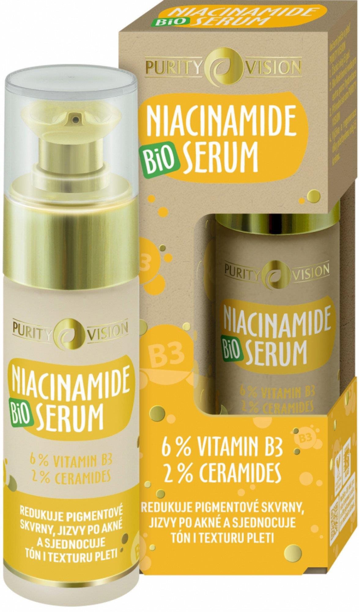 PURITY VISION Bio Niacinamide arcszérum