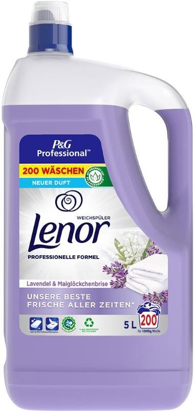 LENOR Professional Levendula és Gyöngyvirág öblítő 5 l