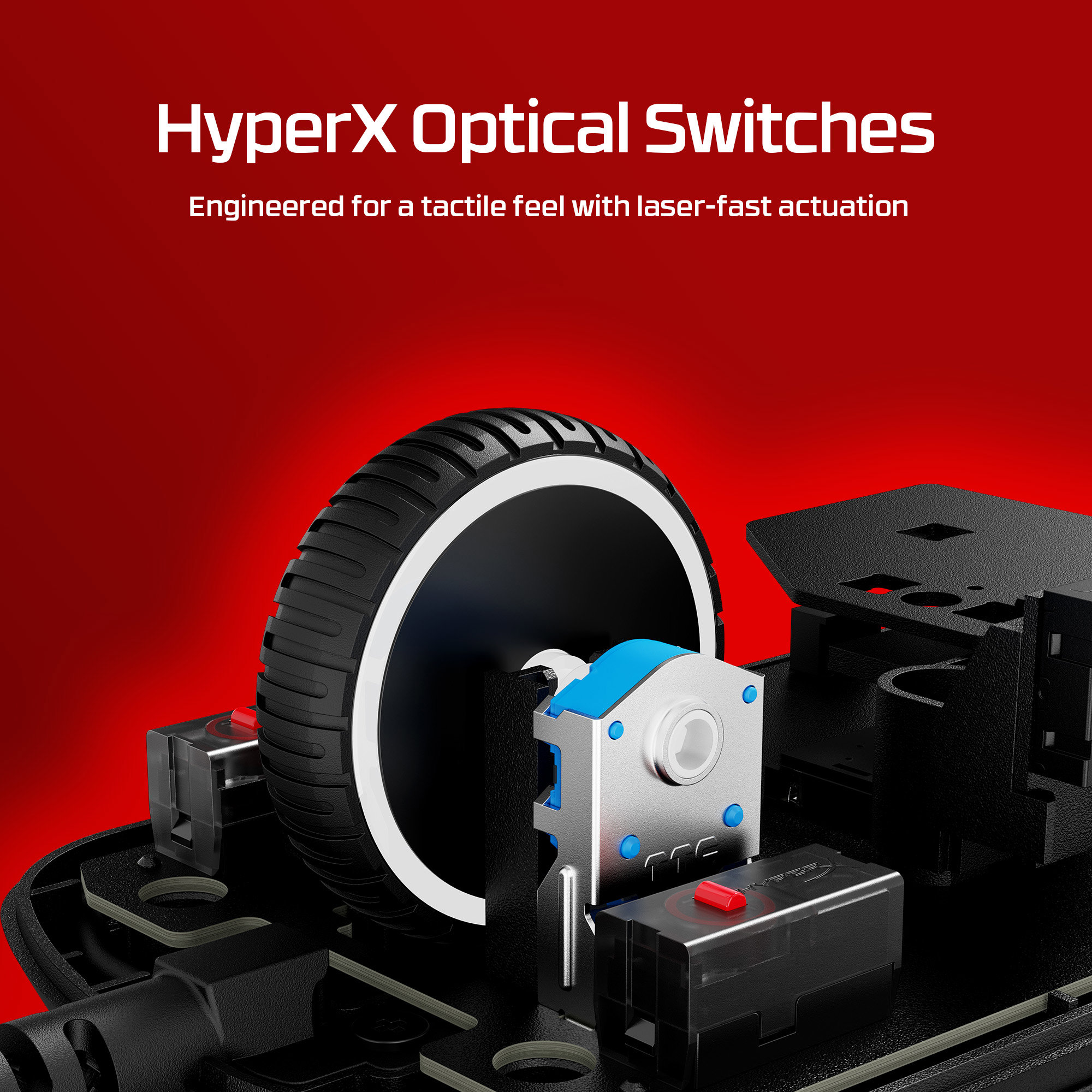 HyperX Pulsefire Saga Pro gamer egér