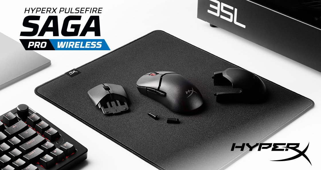 HyperX Pulsefire Saga Pro gamer egér