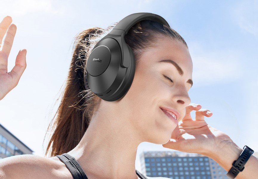EarFun Wave Life Black vezeték nélküli fejhallgató