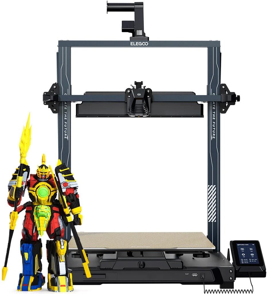 ELEGOO Neptune 4 Max FDM PRINTER-EU PLUG 3D nyomtató