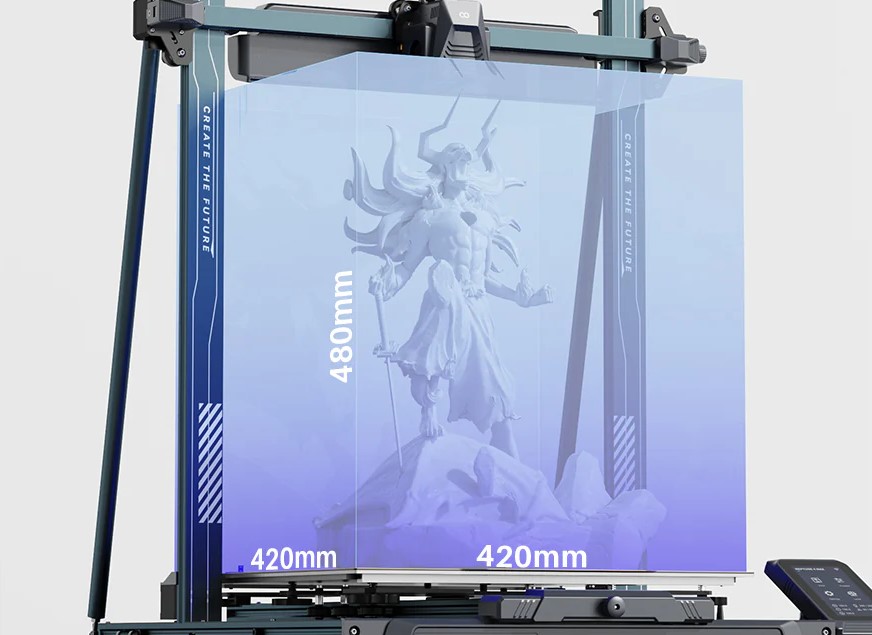 ELEGOO Neptune 4 Max FDM PRINTER-EU PLUG 3D nyomtató