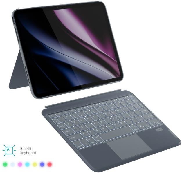 Tablet tok Epico Backlit Keyboard Case tok Apple iPad Pro 11" M4 DE