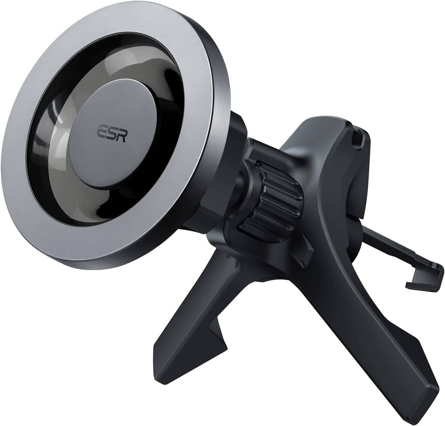 ESR HaloLock Magnetic Car Phone Mount - Metallic Grey mobiltelefon tartó