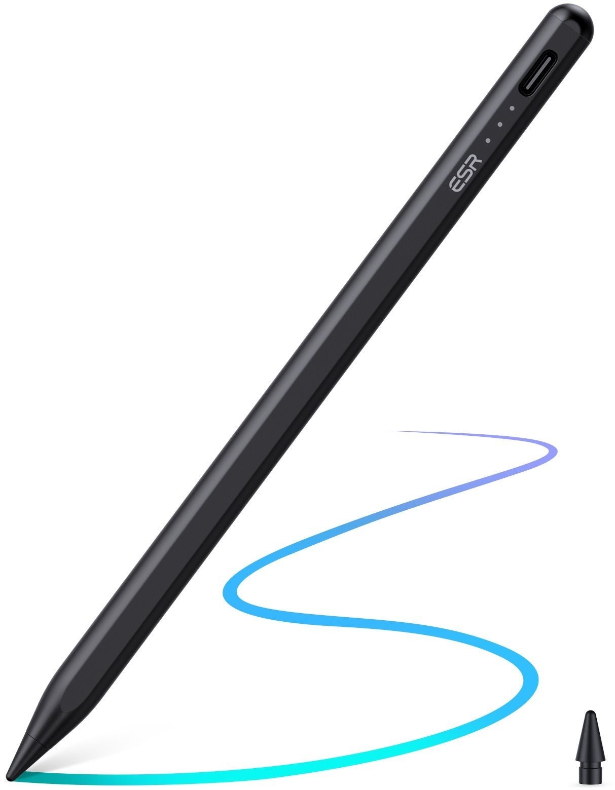 ESR Digital Pencil, Black érintőceruza