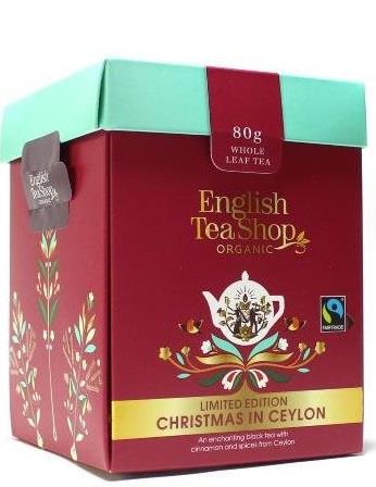 ETS laza tea karácsonyi Ceylon Bio 80 g