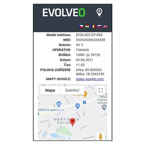 EVOLVEO EasyPhone ET