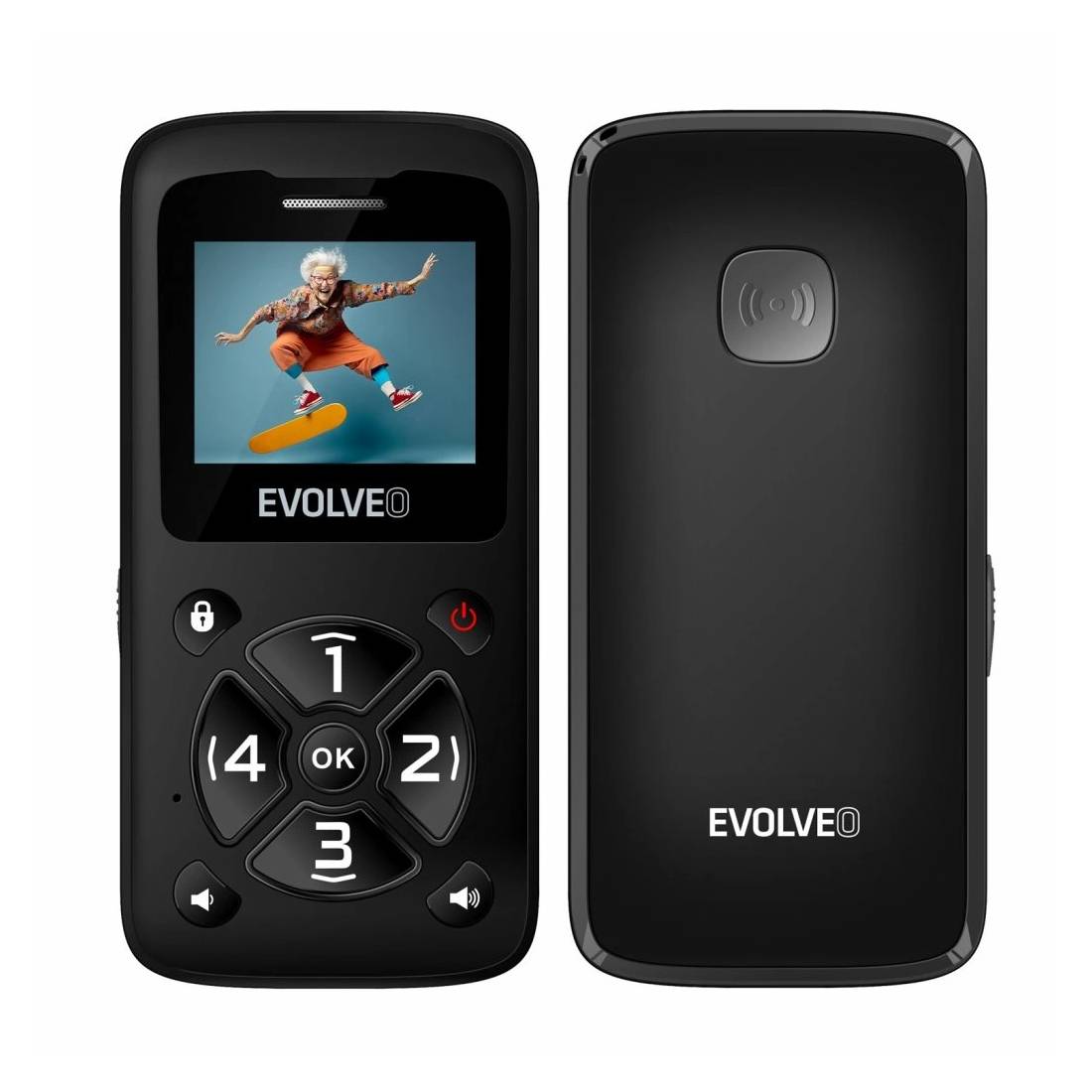 EVOLVEO EasyPhone ID mobiltelefon