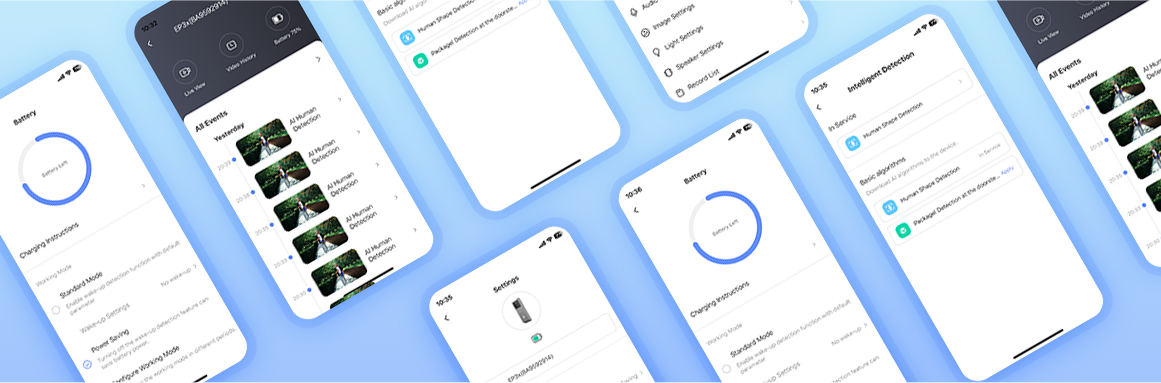 EZVIZ HP3 Pro akkumulátoros videó kaputelefon