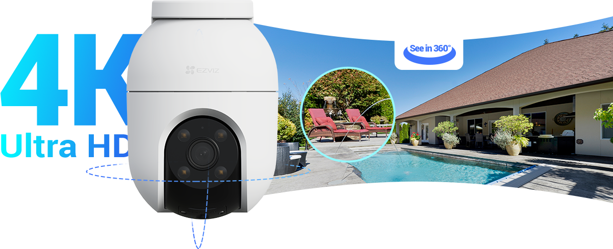 EZVIZ C8c 4K IP kamera