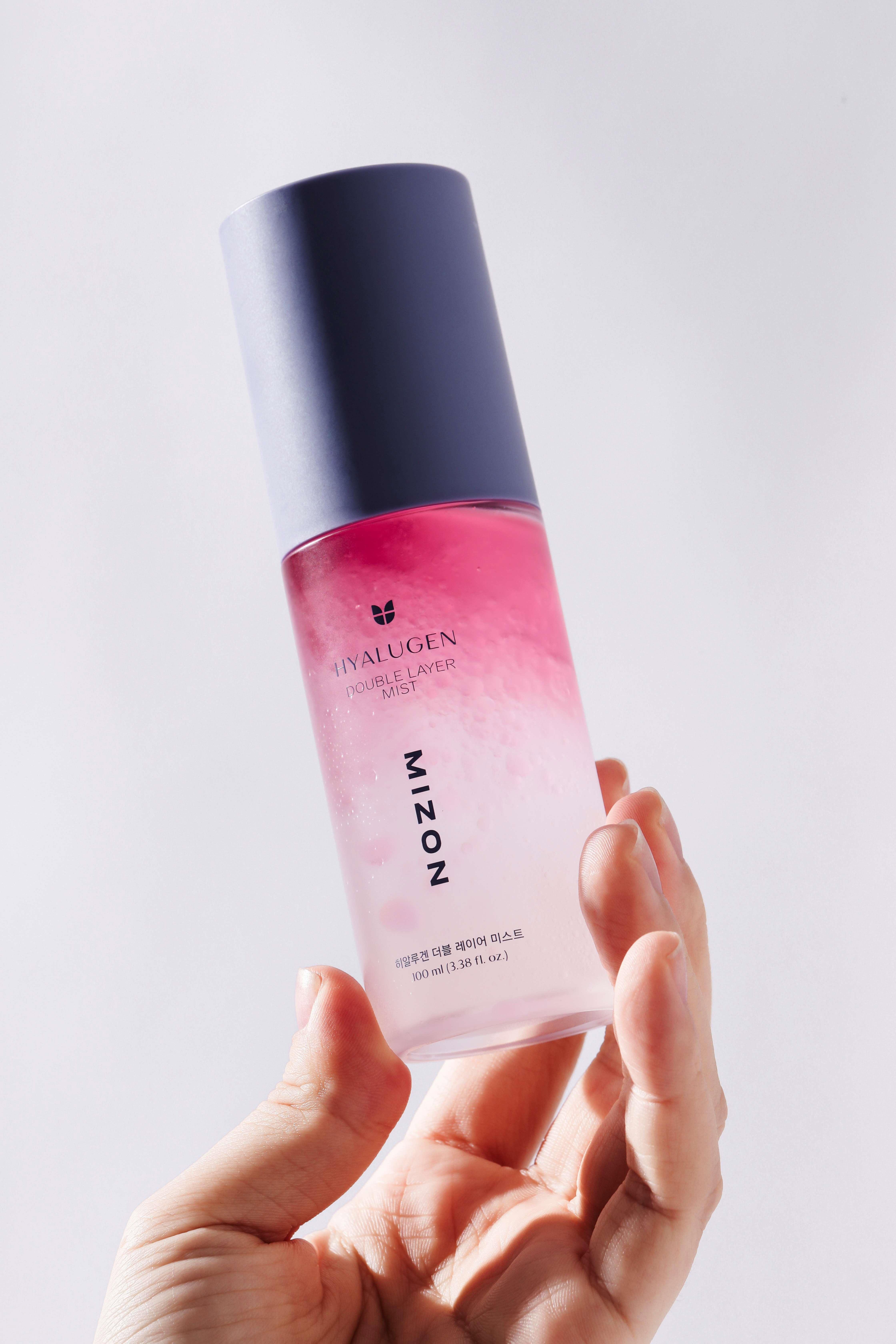 Mizon Hyalugen Double Layer Mist arcpermet kollagénnel és hialuronsavval, 100 ml