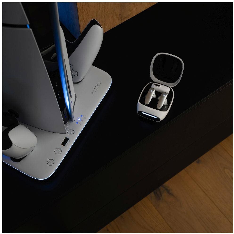 FIXED Game Pods gaming fülhallgató, fehér