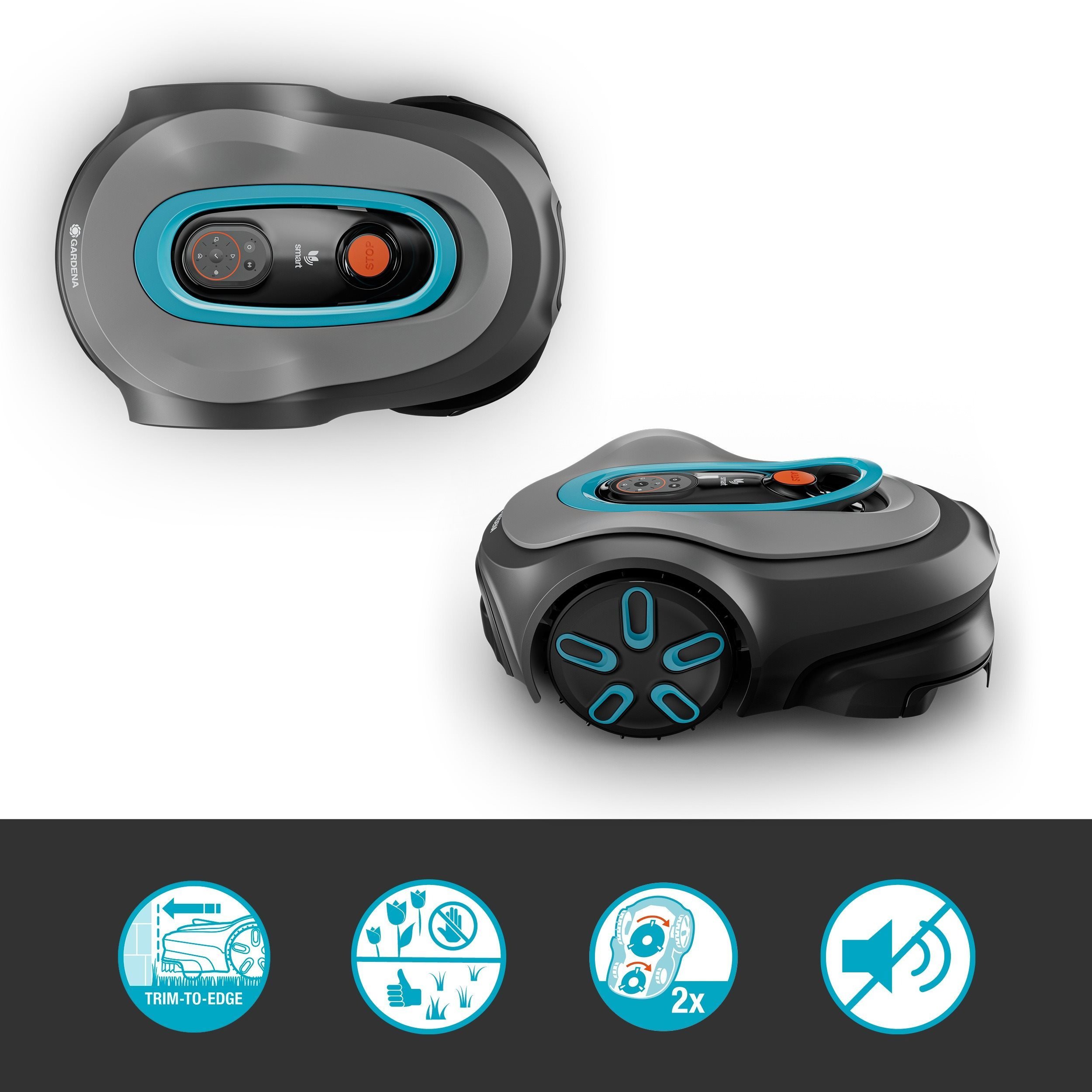 Smart SILENO Max 1200 m2 intelligens robotfűnyíró