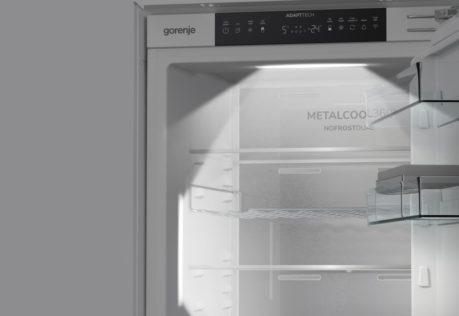 GORENJE NRKI517E41 beépíthető hűtőszekrény