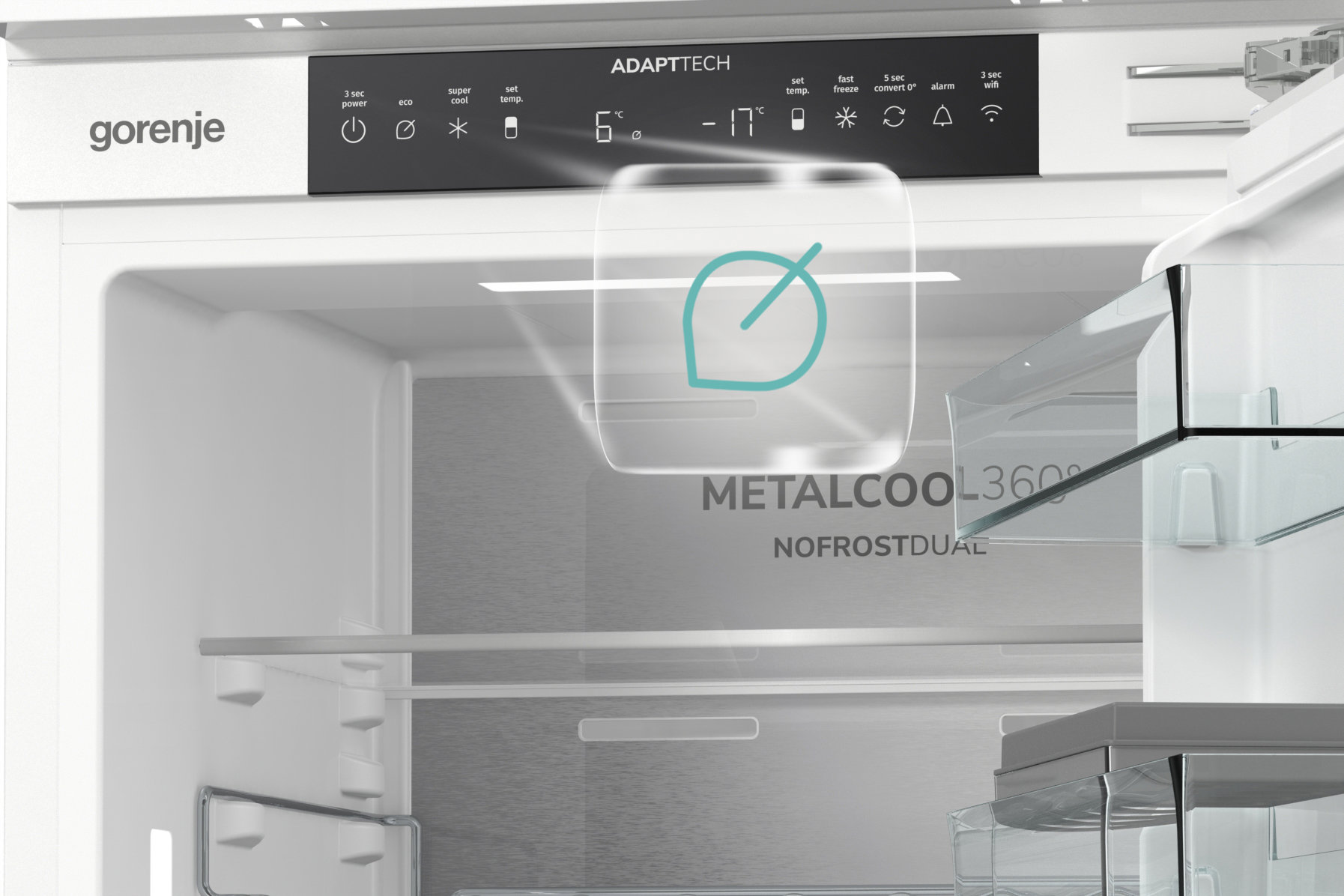 GORENJE NRKI517E41 beépíthető hűtőszekrény