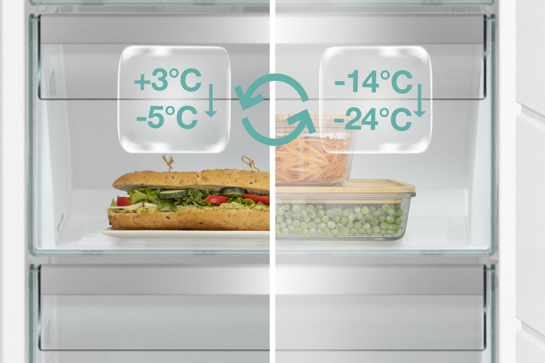 GORENJE NRKI517E41 beépíthető hűtőszekrény
