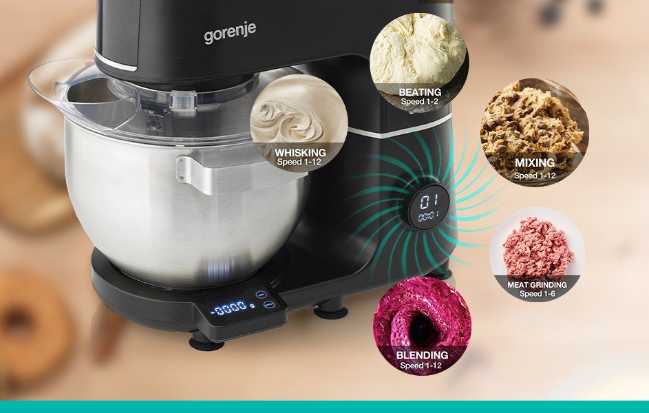 GORENJE MMC1000SCB konyhai robotgép
