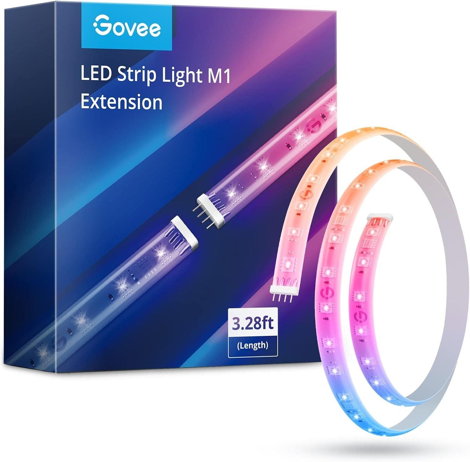 LED szalag Govee M1 PRO PREMIUM Smart RGBICW+ LED Matter, 1 m-es hosszabbító