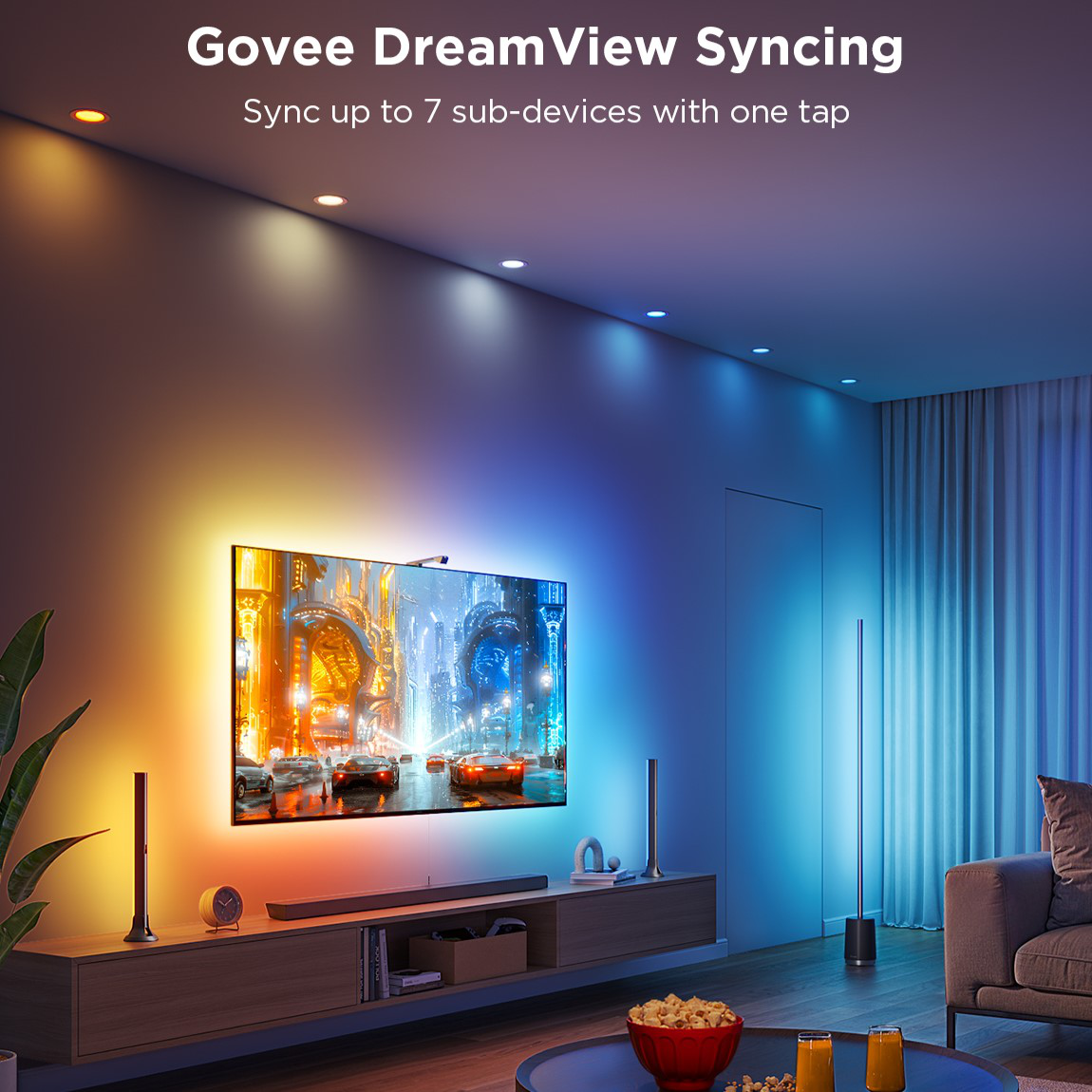 Govee TV 55-65 Backlight Kit 2 SMART LED háttérvilágítás