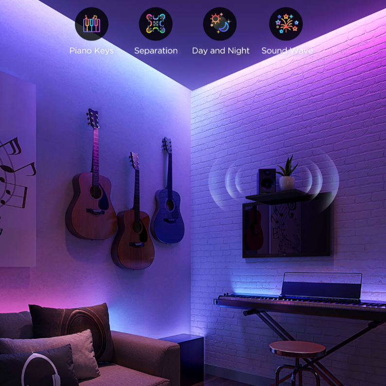 Govee Strip Light 2 Pro bővítő LED-szalag, 1 m