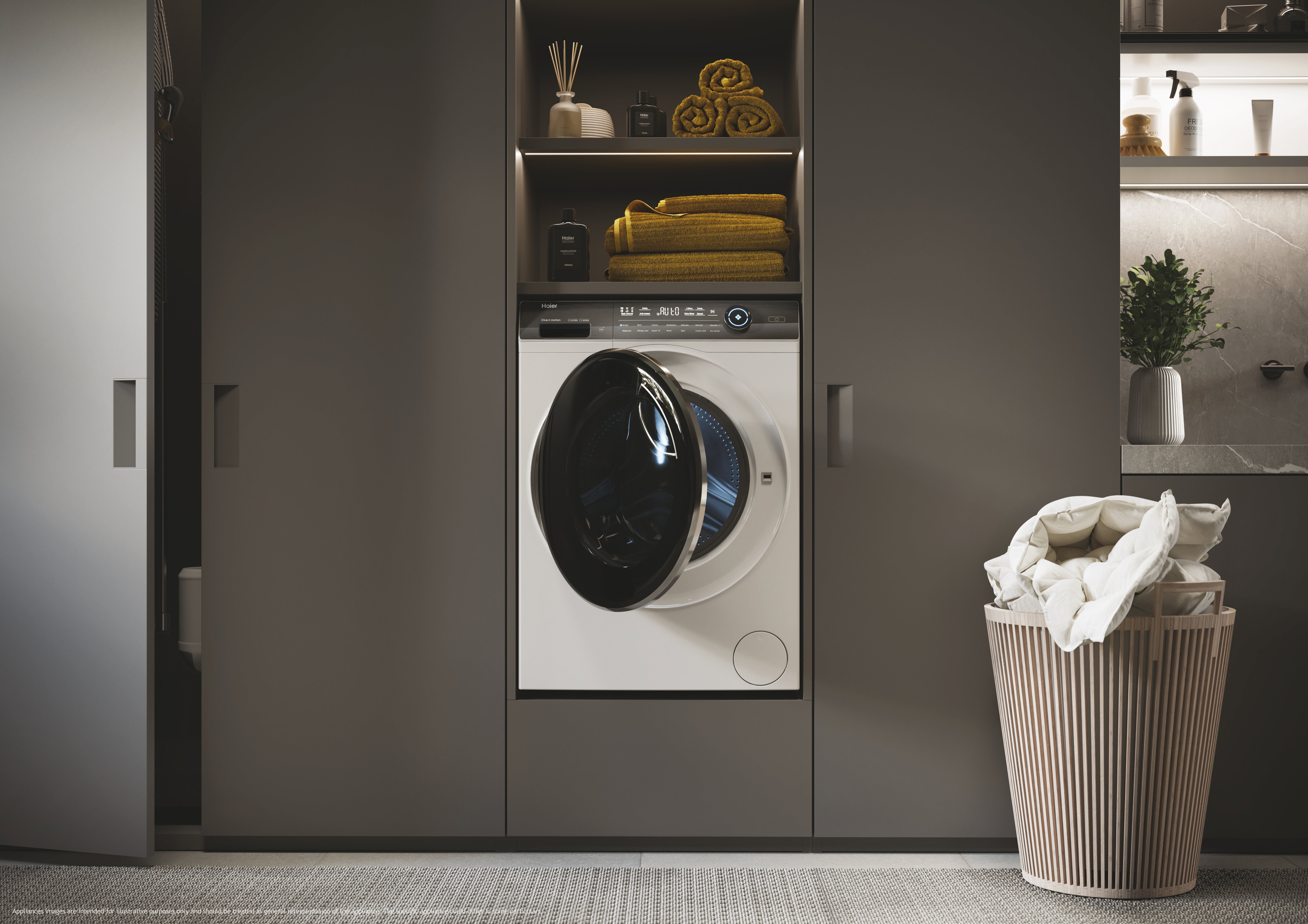 HAIER HW80-B14979TU1-S I-PRO SERIES 7 PLUS mosógép