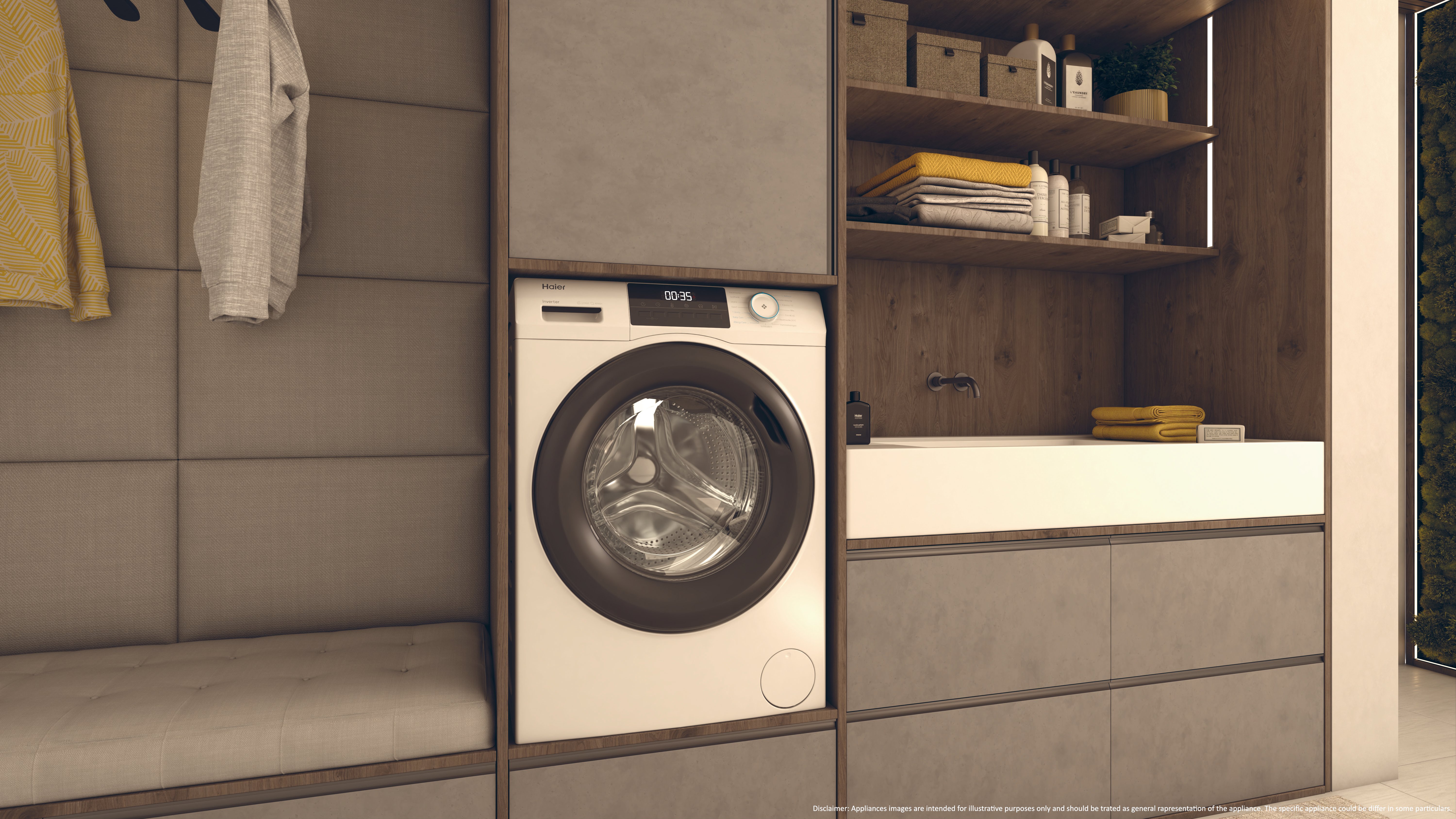 Mosógép HAIER HW80-BP14929A-S I-PRO SERIES 1