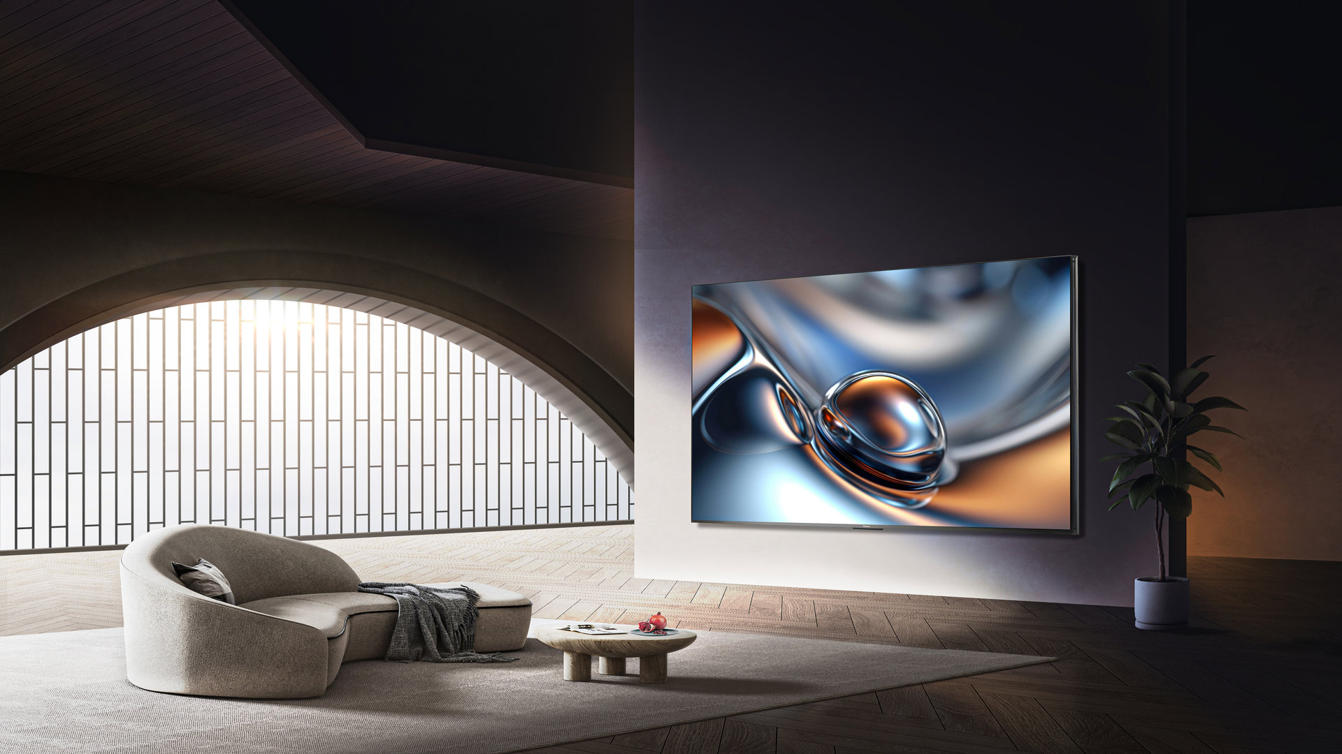Televízió 110" Hisense 110UXNQ