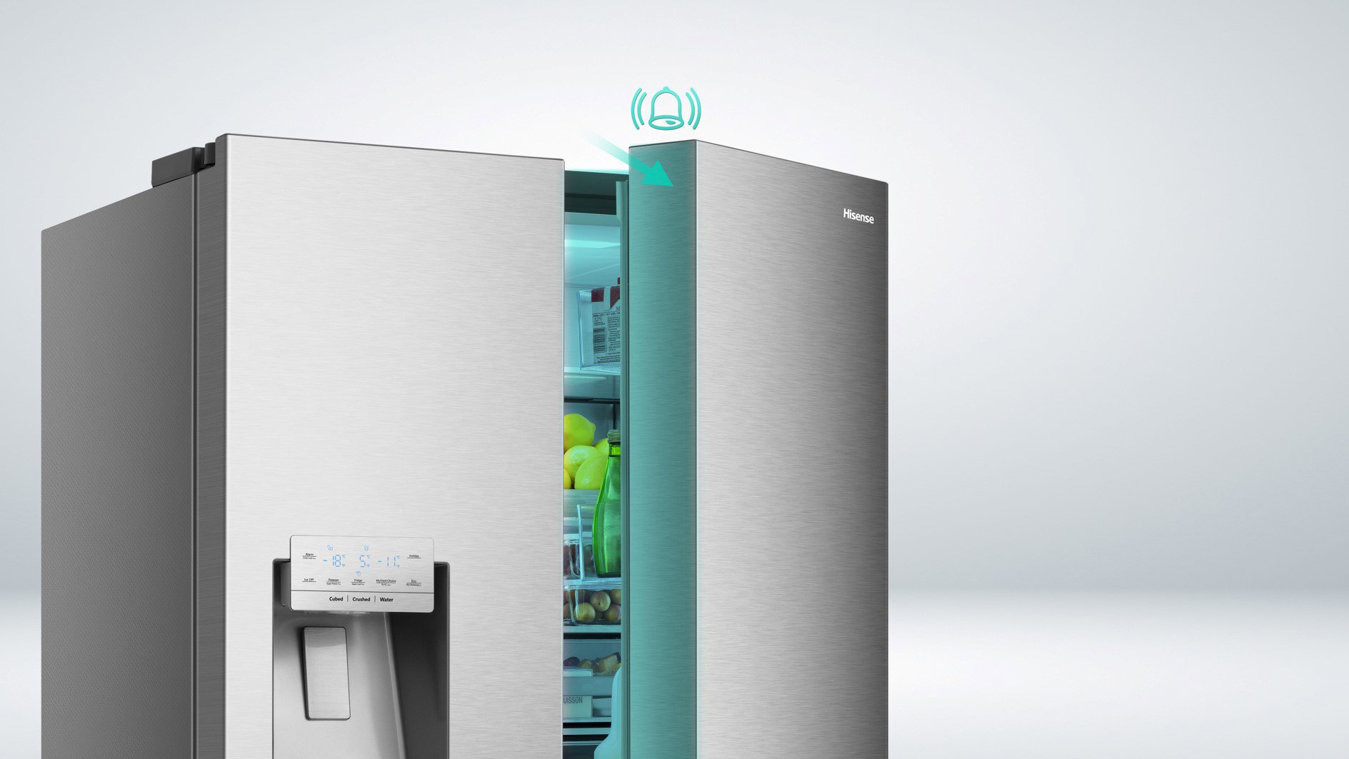 HISENSE RF632N4AFC1 amerikai hűtőszekrény