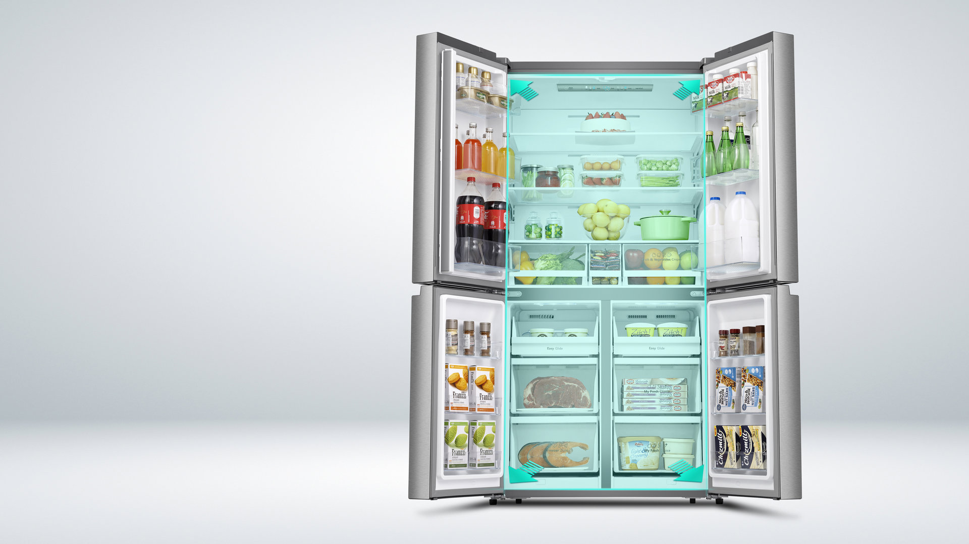 HISENSE RQ758N4SAFE amerikai hűtőszekrény