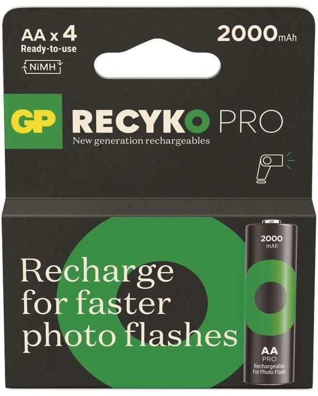 GP ReCyko Pro Photo Flash AA (HR6) újratölthető elemek, 4 db