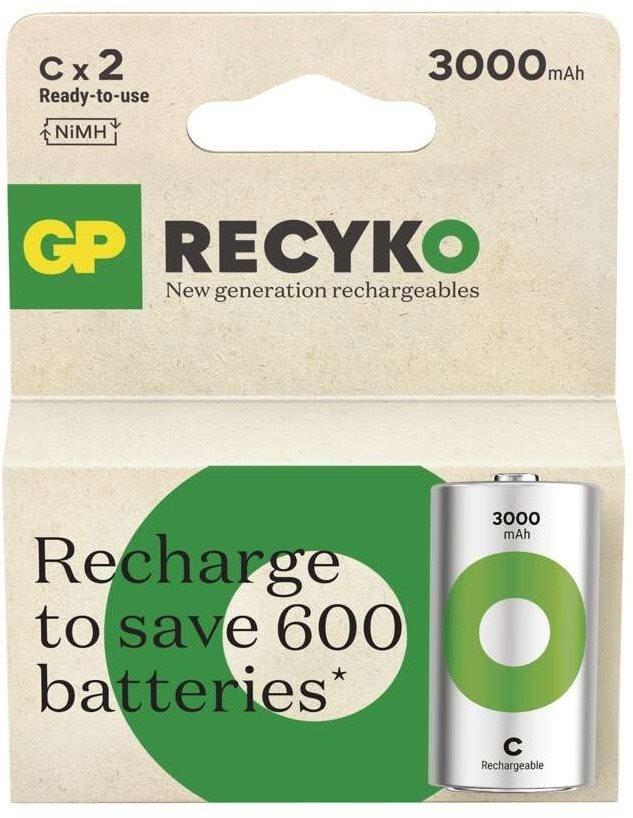 GP ReCyko 3000 C (HR14) újratölthető elemek, 2 db