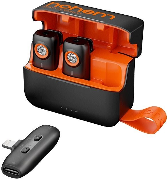 Hohem MIC-01 (2TX + 1RX + Charging Lightning Case) mikrofon