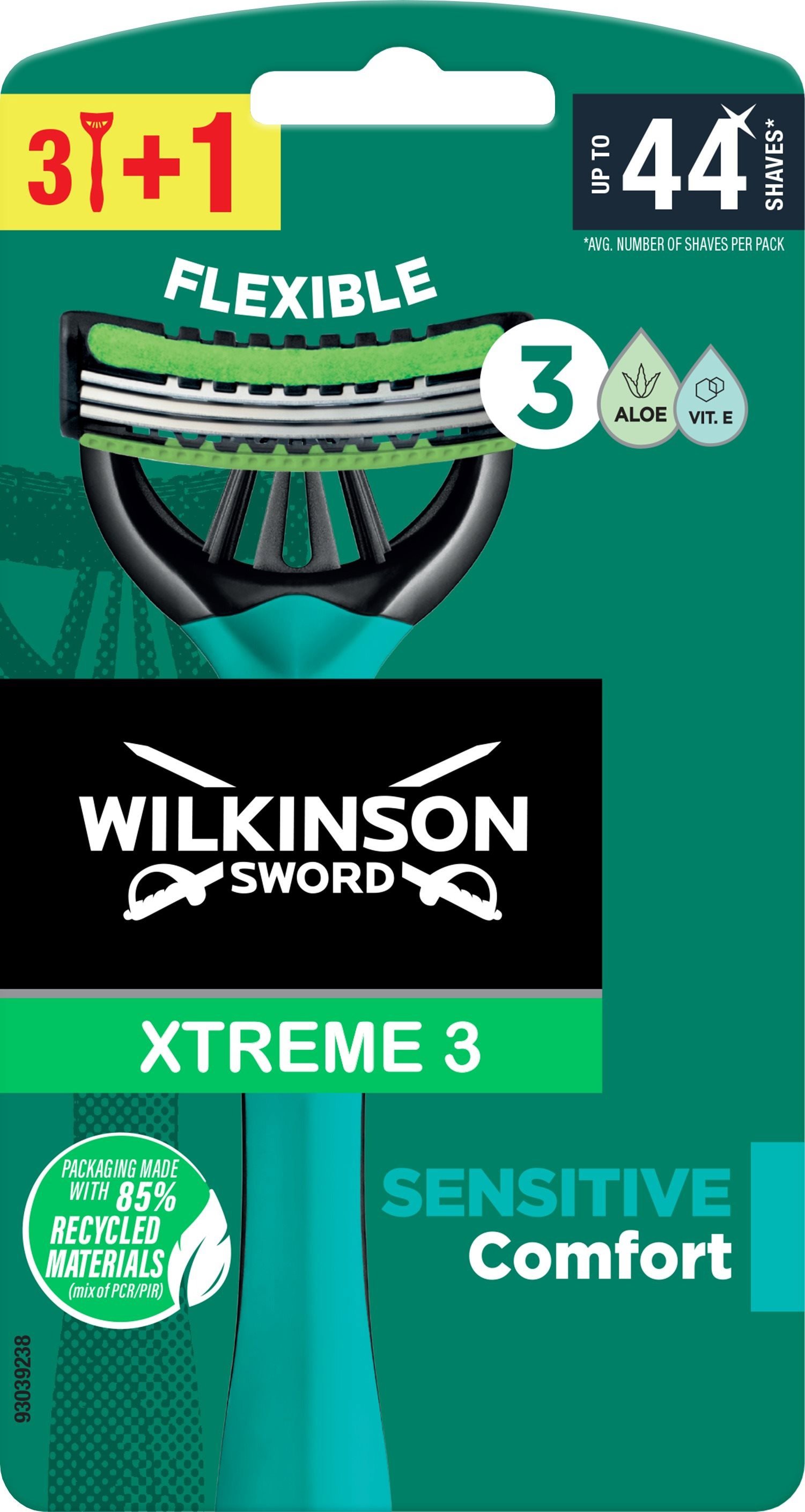 WILKINSON Xtreme3 Sensitive Comfort 4 db