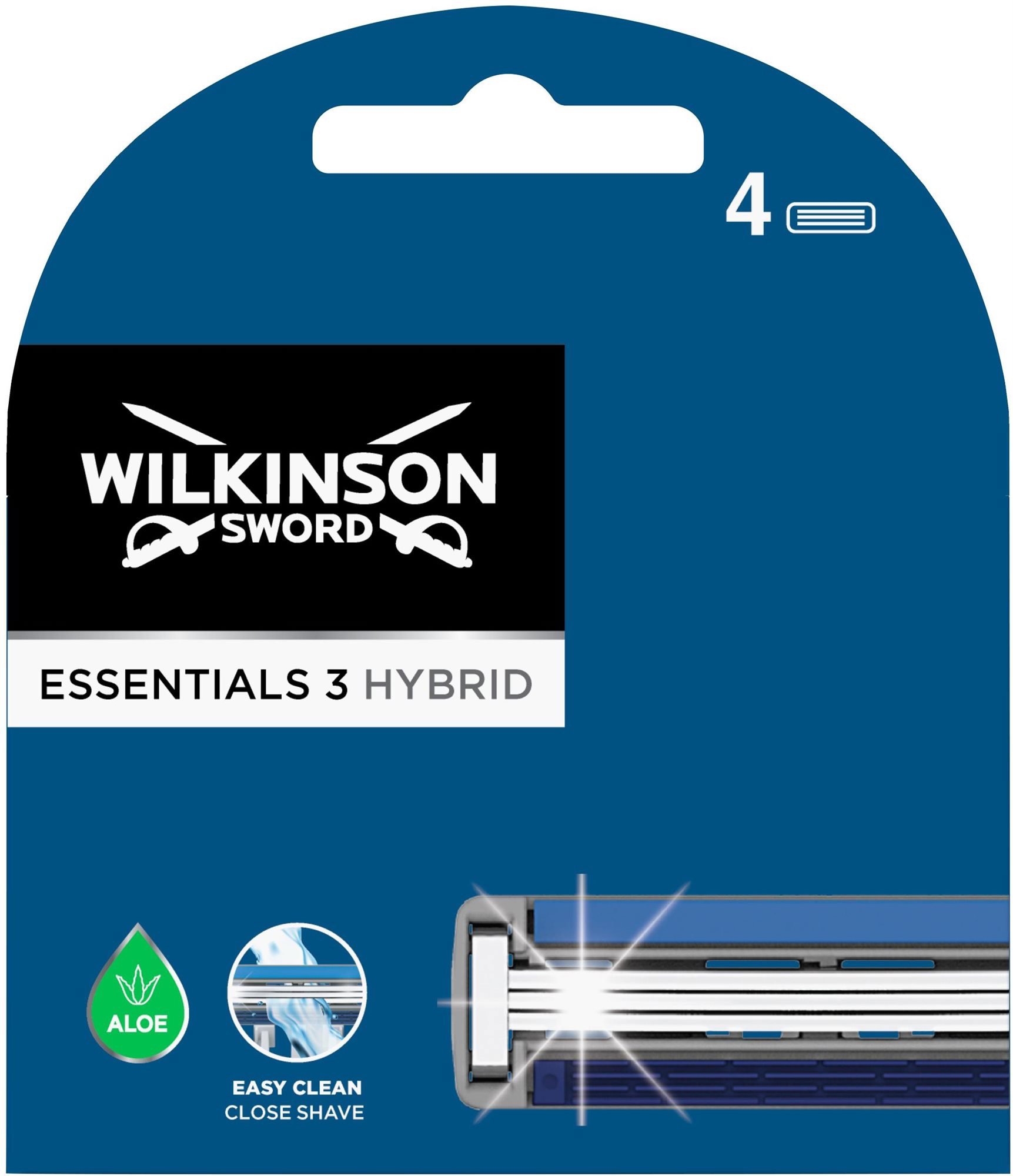 Férfi csere fejek WILKINSON Essential3 Hybrid 4 db