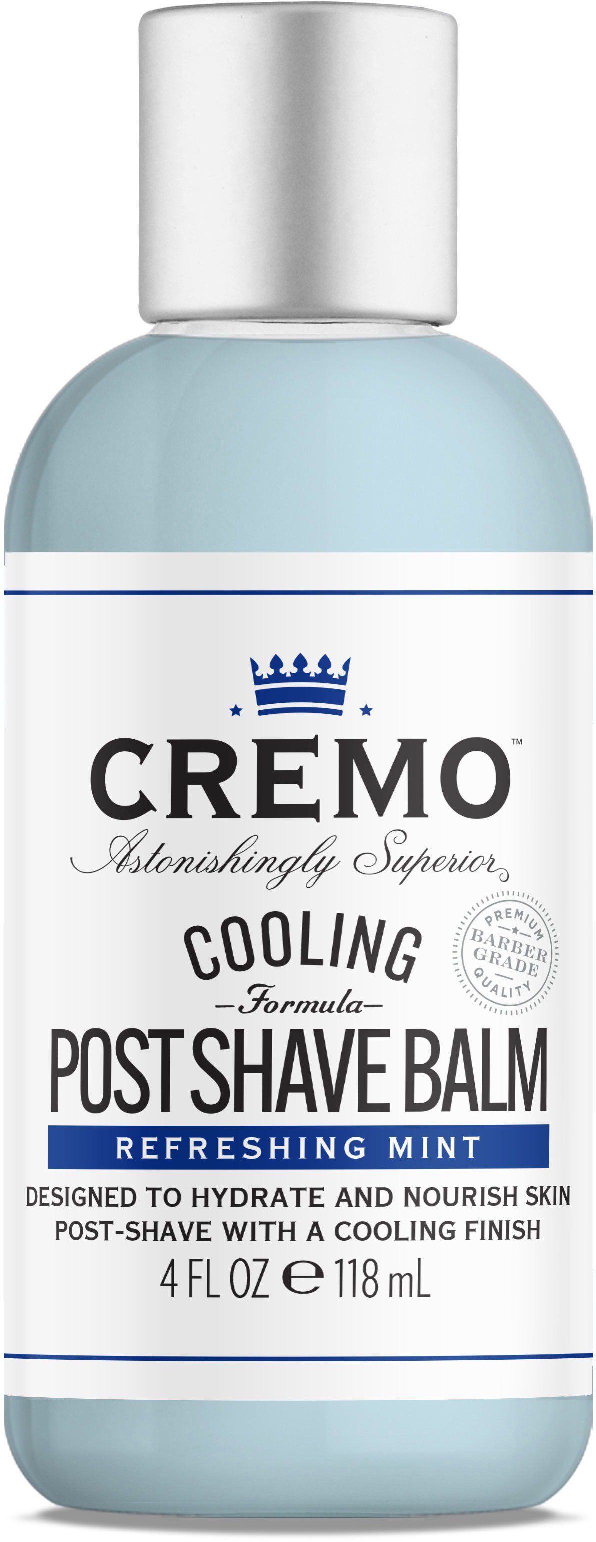 CREMO hűsítő borotválkozás utáni balzsam Frissítő menta 118 ml