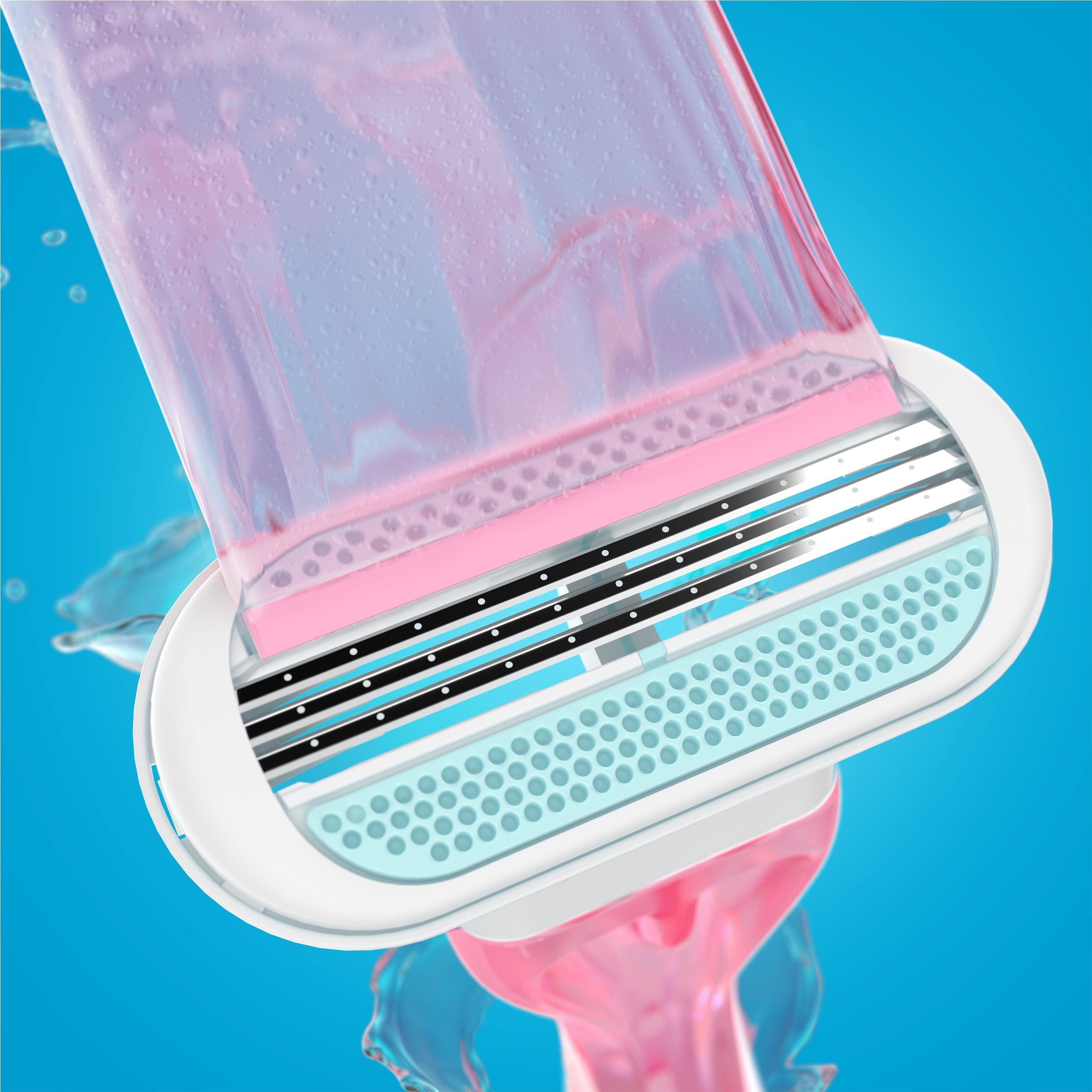 GILLETTE Venus Sensitive Smooth női borotvák, 6 db