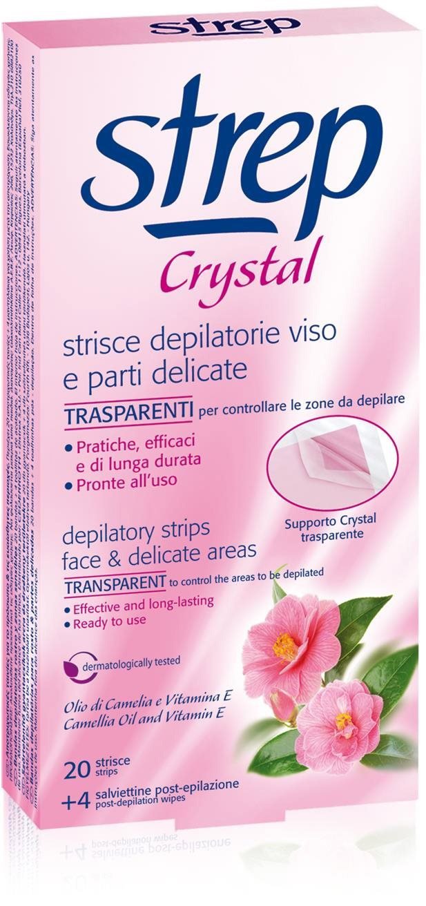 STREP Opilca gyantacsíkok arcra és bikinivonalra 20 db