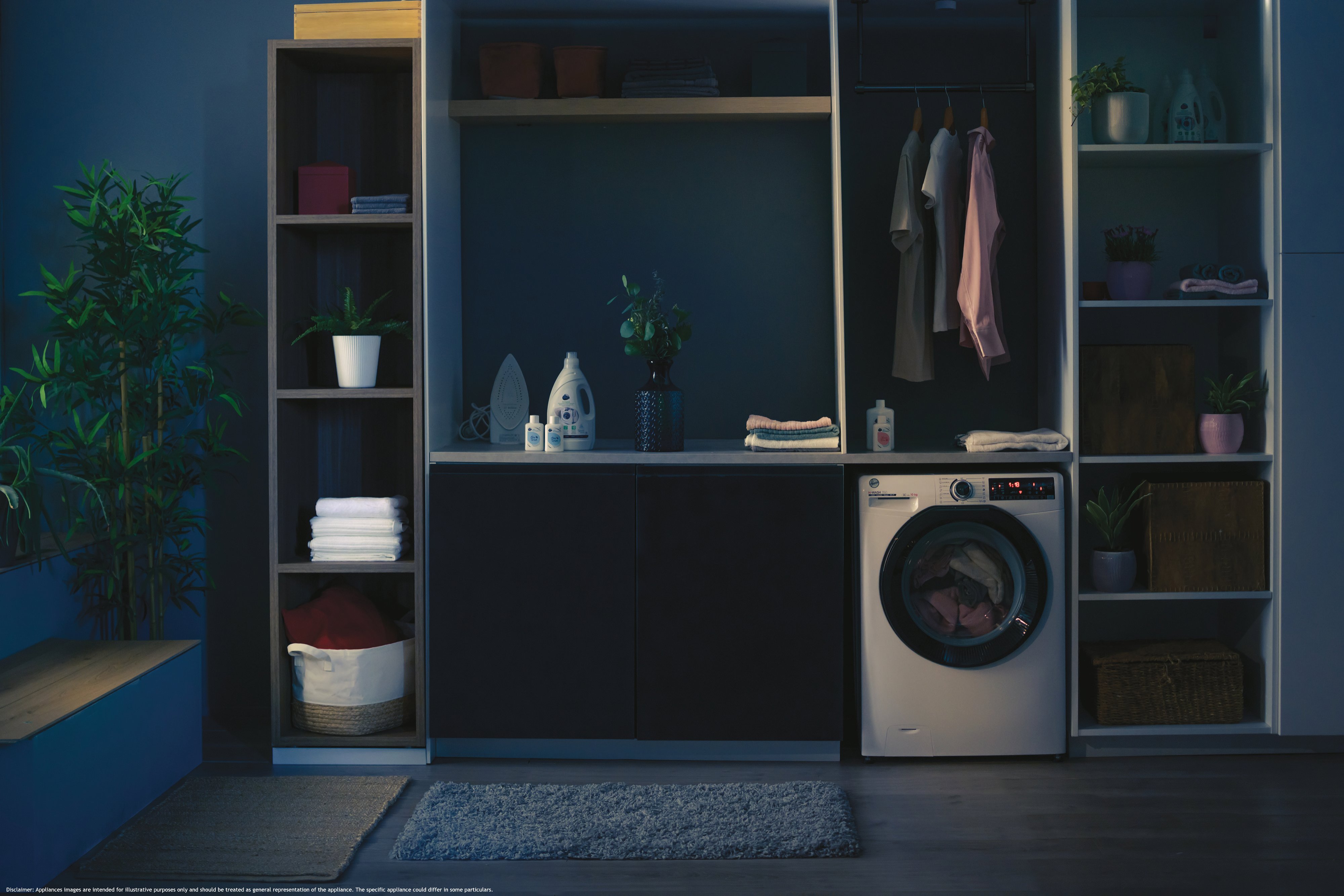 Mosó-szárítógép HOOVER H3DPS4746TAMB5-S