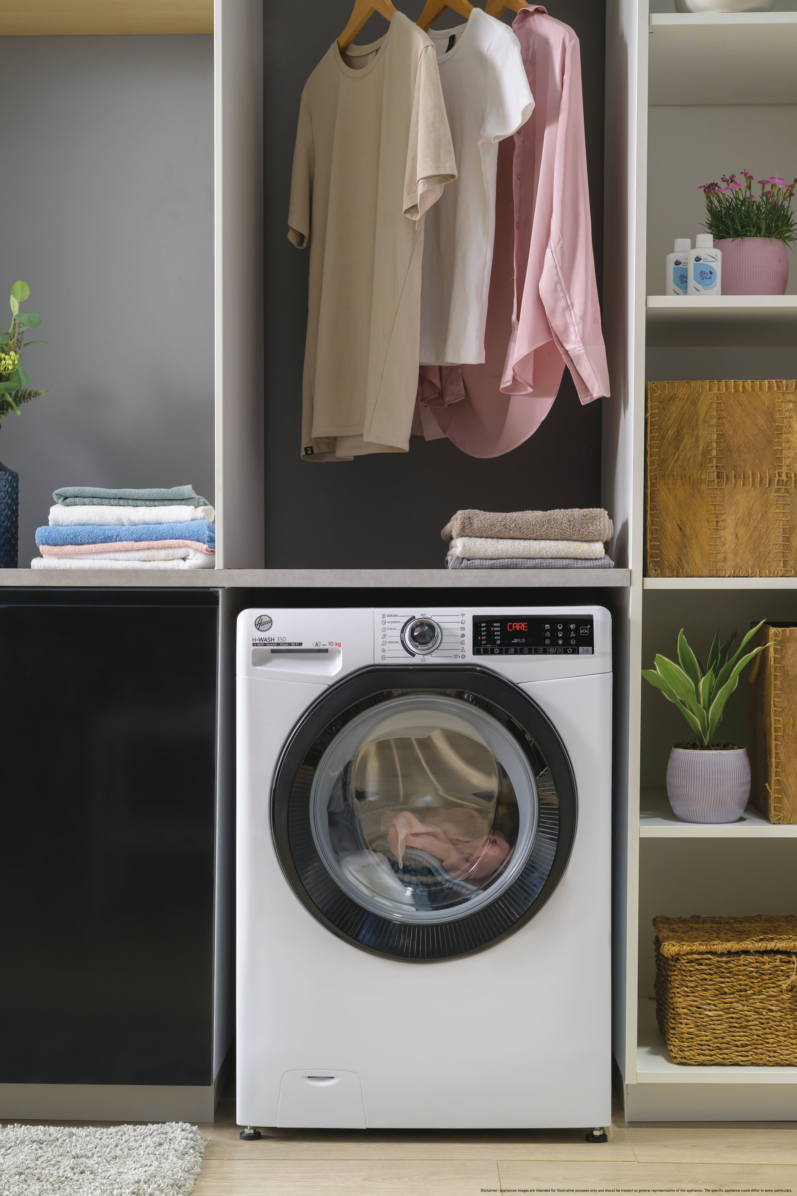 Mosó-szárítógép HOOVER H3DPS4746TAMB5-S