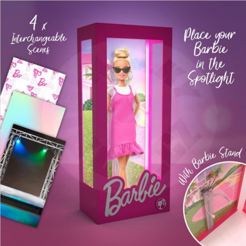 EPEE Barbie világító vitrin babakiegészítő