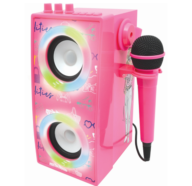 Zenés játék Barbie Bluetooth® hangszóró mikrofonnal